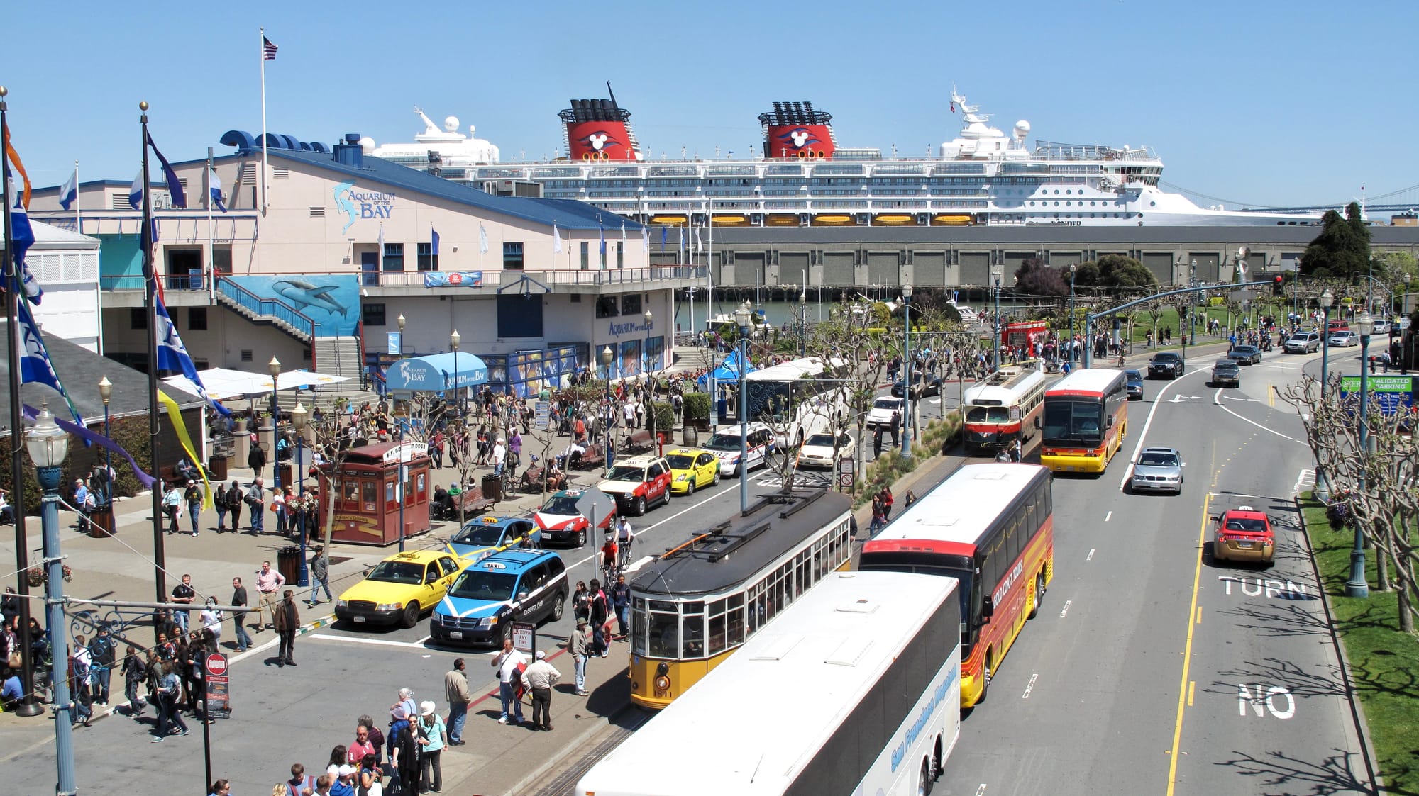 San Francisco Waterfront Piers and Promenade - An Overview